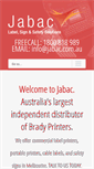 Mobile Screenshot of jabac.com